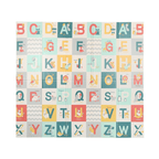 Foldable Baby Play Mat Waterproof Reversible Letters Numbers Foam