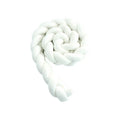 Handwoven Braided Crib Bumper – Soft Protective Cushion for Babies
