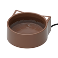 Heated Outdoor Water Bowl with Steel Wrapped Cord for Dogs & Cats