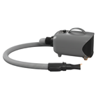 High Velocity Pet Hair Dryer with Adjustable Heat and 3 Nozzles