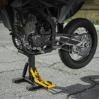 Hydraulic Dirt Bike Lift Stand 440 lb Capacity 10-18 in Height Range