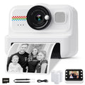 Instant Print Kids Camera with 1080P Video, Filters, 32GB Card & Paper