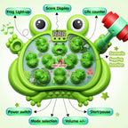 Interactive Frog Hammer Toy Light-Up, Spraying, Musical Game