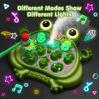 Interactive Frog Hammer Toy Light-Up, Spraying, Musical Game