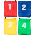 Jumping Sack Race Set 4 Pack 20x28in with Handles for Outdoor Games