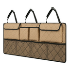 Large Backseat Hanging Trunk Organizer 42 Inch with 8 Compartments
