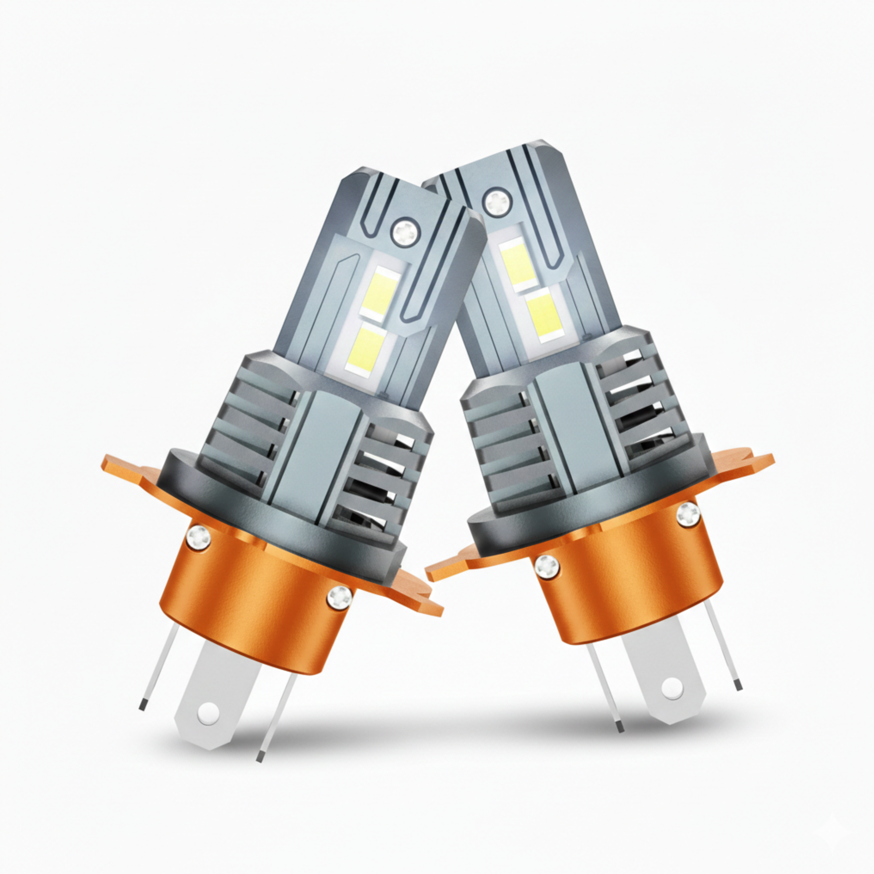 LED Fog Light Replacement Bulb Set, H11/H8/H9, 9005, H4 6000K