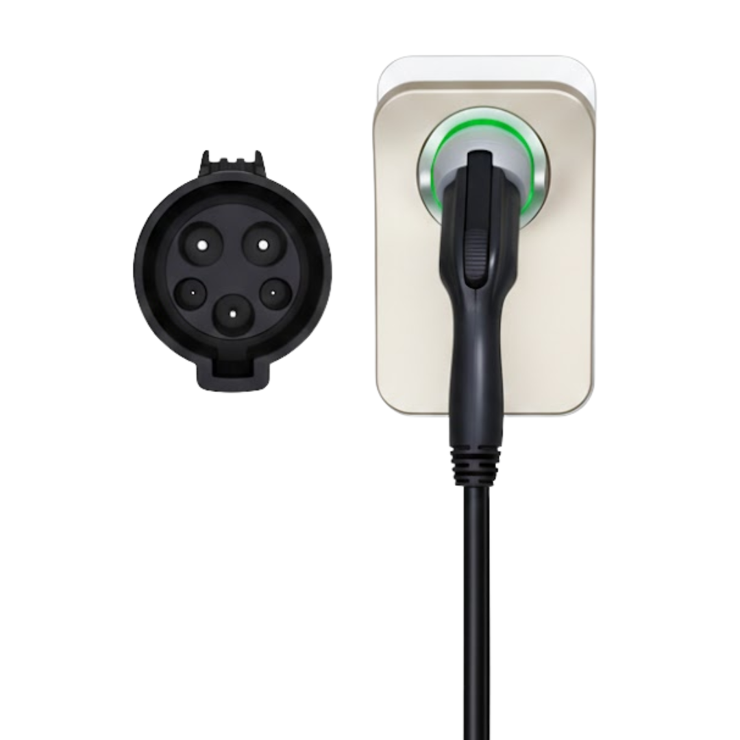 Level 2 EV Charger 240V Hardwired J1772 Home Charging Station Unit