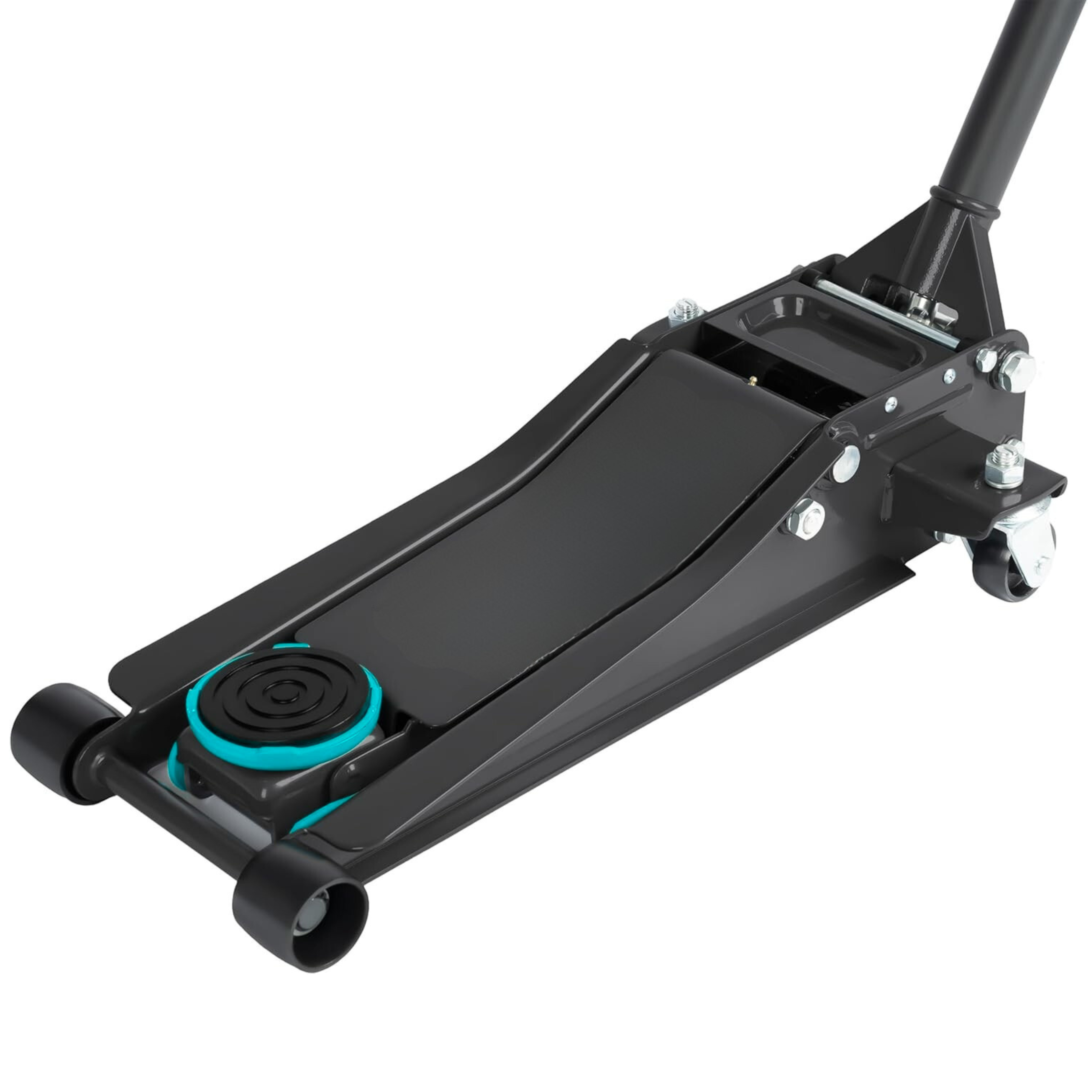 Low Profile Hydraulic Floor Jack, Dual Piston Quick Lift, 3 or 5 Ton