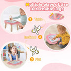 Magnetic Drawing Pad with Detachable Legs for Toddlers Age 1-3