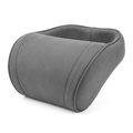 Memory Foam Car Neck Pillow With Removable Leather Cover, Headrest Pad