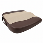 Memory Foam Car Seat Cushion with Anti-Slip Base, 18 x 17 in