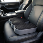Memory Foam Car Seat Cushion with Anti-Slip Base and Washable Cover