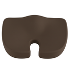 Memory Foam Vehicle Seat Cushion With Rear U Shape Cutout Base Insert