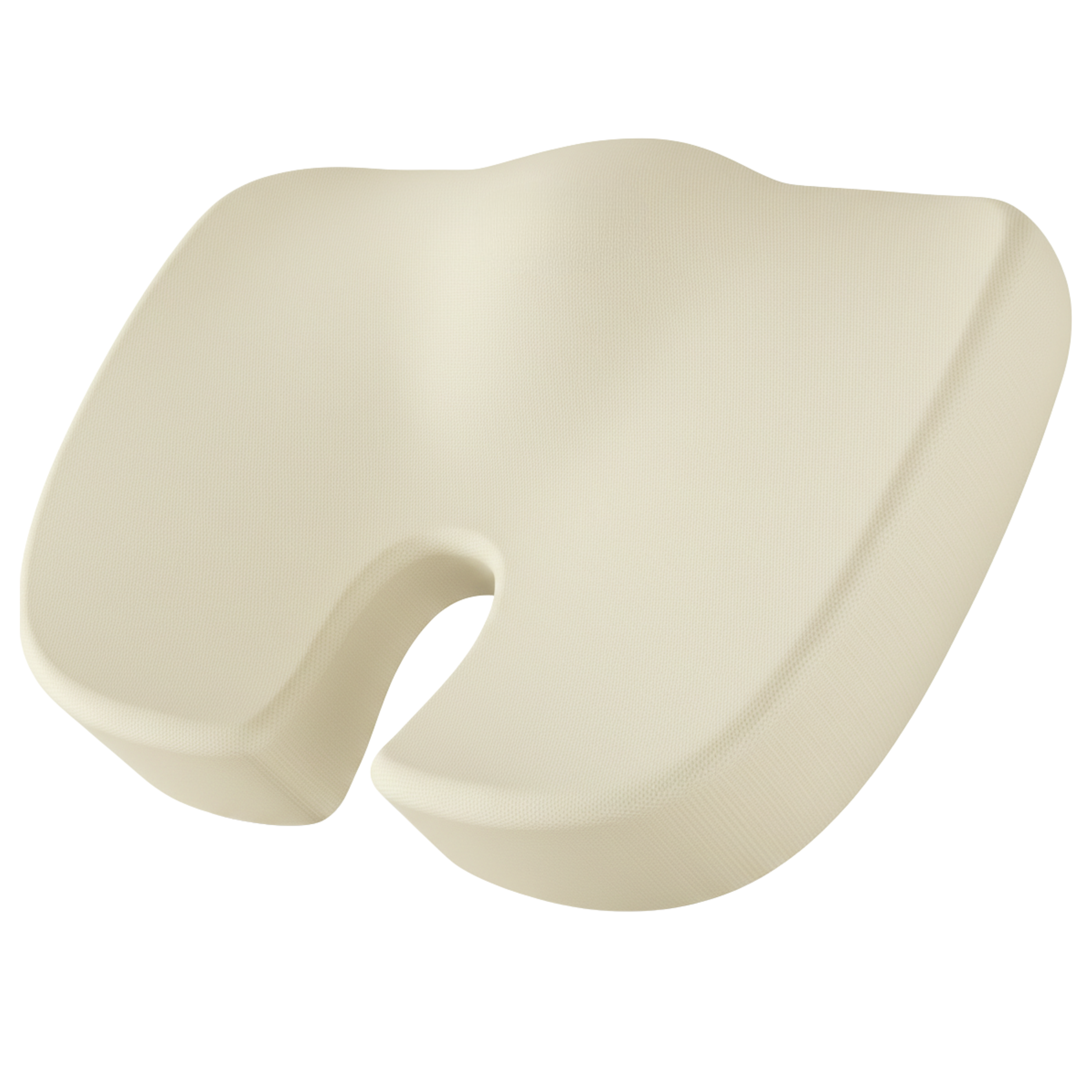 Memory Foam Vehicle Seat Cushion With Rear U Shape Cutout Base Insert