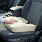 Memory Foam Vehicle Seat Cushion With Rear U Shape Cutout Base Insert