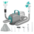 Multi-Tool Pet Grooming Vacuum Dryer Kit with 2.5L Dust Cup