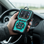 OBD2 Code Reader Scanner with Reset, Mode 6/8, I/M Readiness