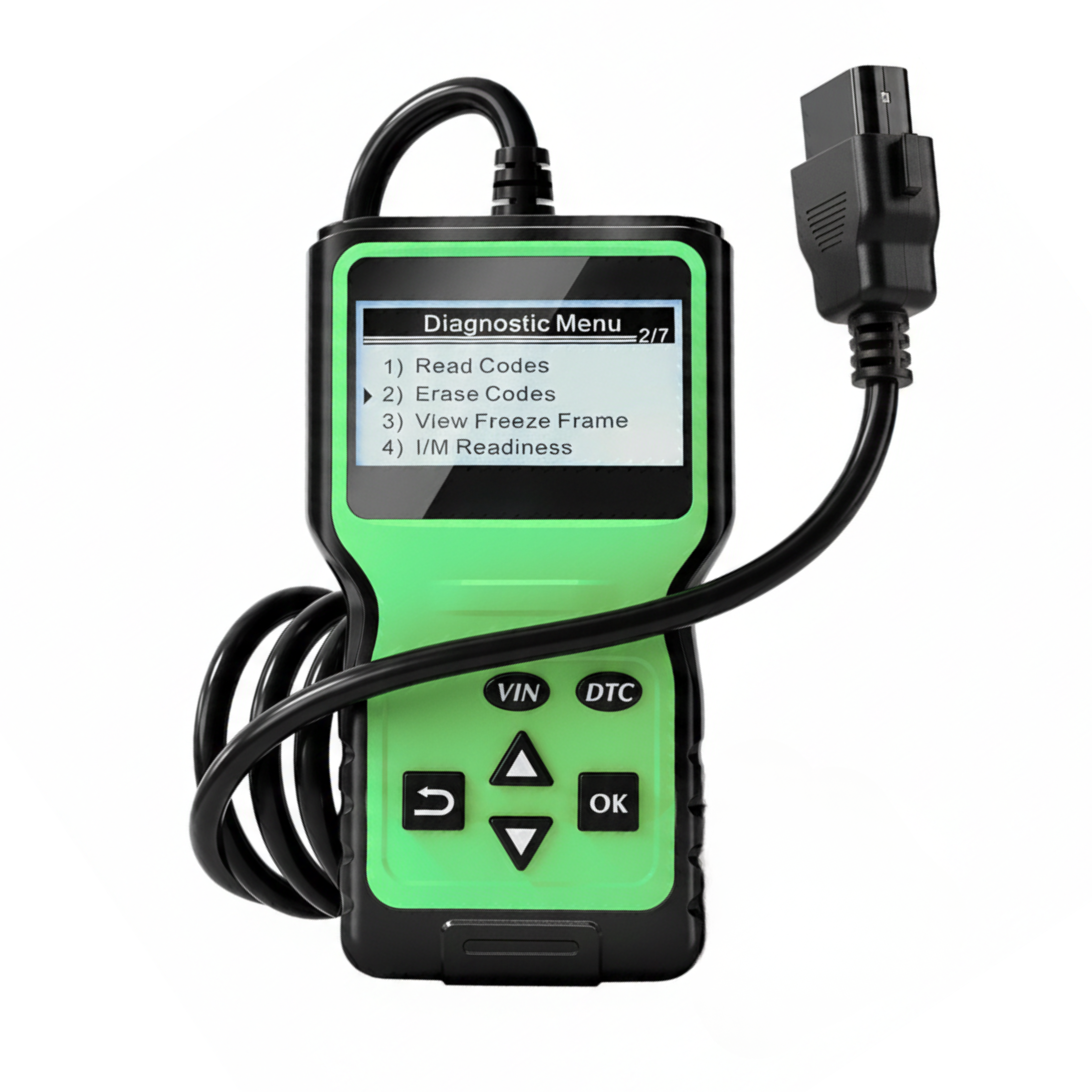OBD2 Scanner Code Reader for 1996+ Vehicles with CAN Support
