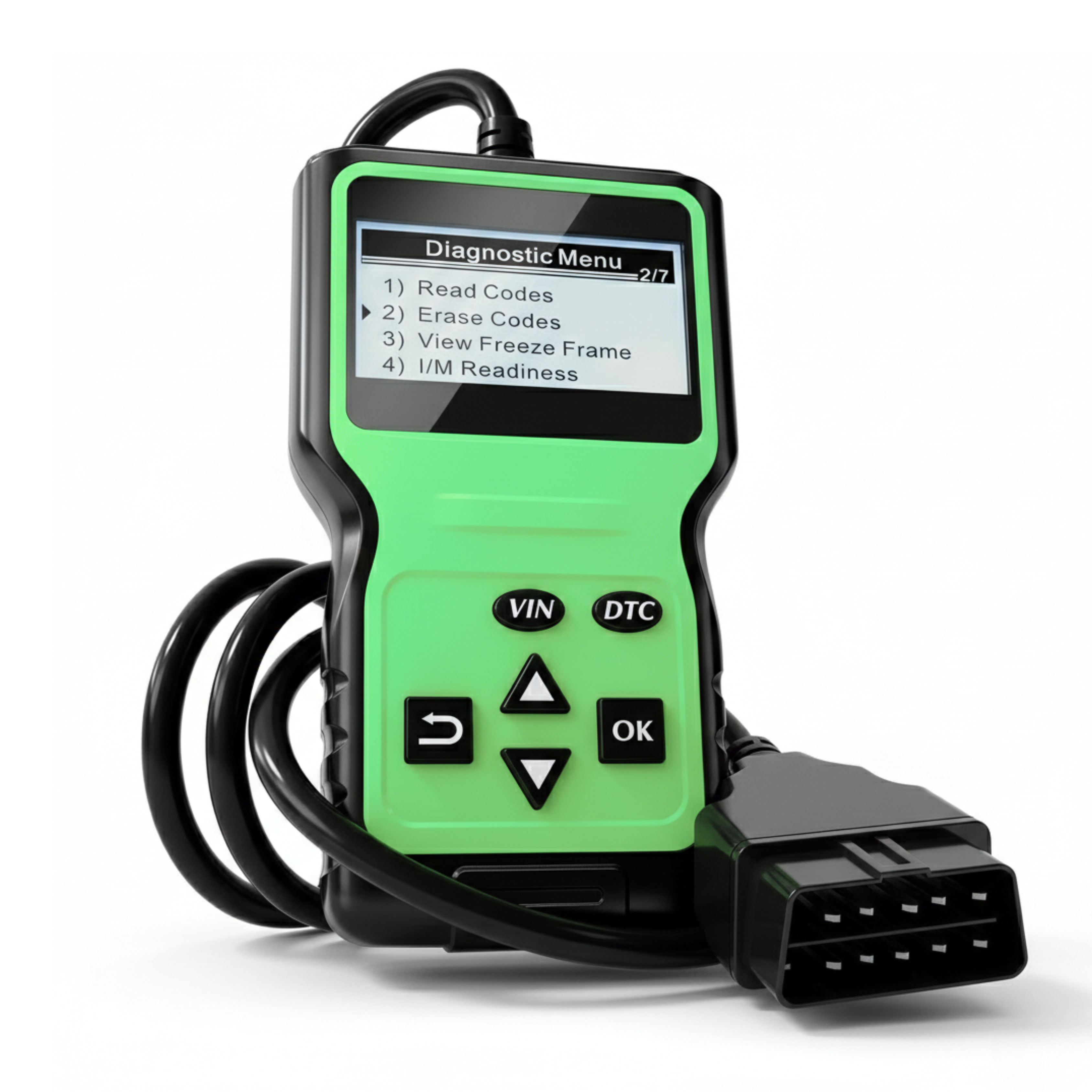 OBD2 Scanner Code Reader for 1996+ Vehicles with CAN Support