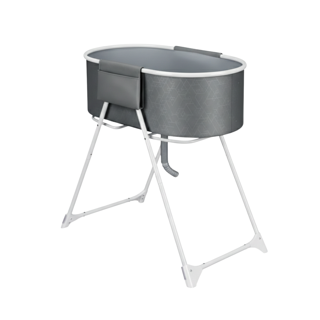 Pet Bath Tub and Elevated Foldable Wash Station for Indoor/Outdoor