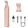 Pet Grooming Clippers Cordless with Double Blades for Paws and Face