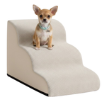 Pet Stairs for Bed and Couches 28.7” High with 5-Step Curved Foam