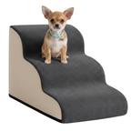 Pet Stairs for Bed and Couches 28.7” High with 5-Step Curved Foam