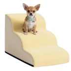 Pet Stairs for Bed and Couches 28.7” High with 5-Step Curved Foam