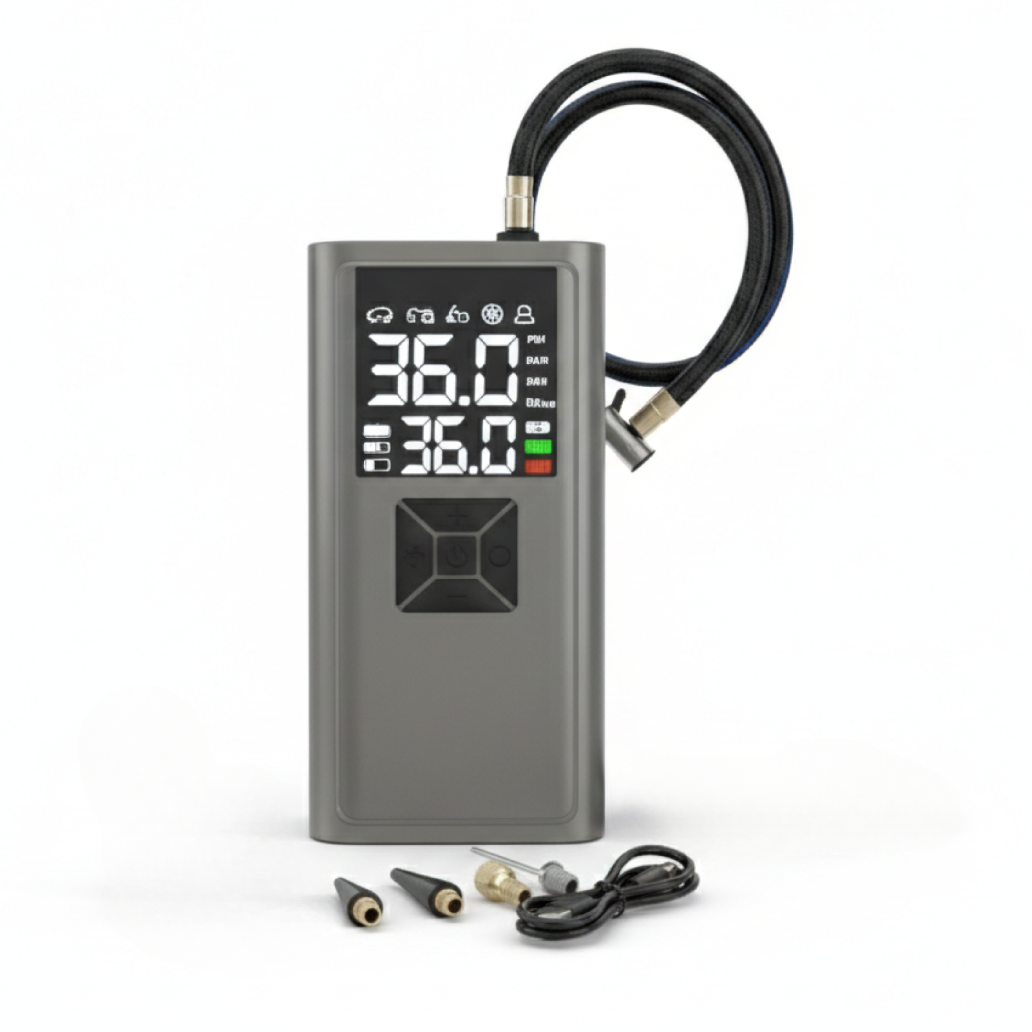 Portable Cordless Tire Inflator Air Compressor 150 PSI Unit