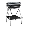 Portable Dog Bath Tub with Collapsible Frame and Draining Hose System