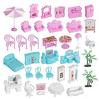 Princess Dollhouse with Lights & Furniture for Kids Playtime