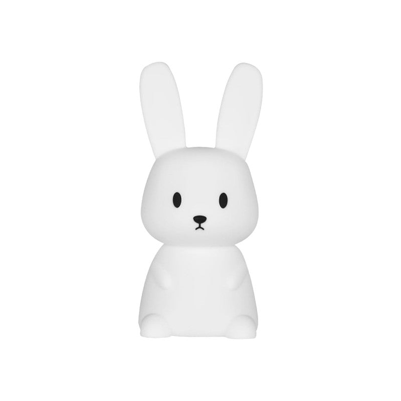 Rabbit-Shaped LED Night Light – USB, Tap Control, Multi-Color