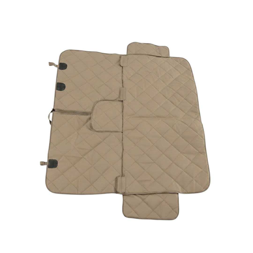 Rear Bench Car Seat Cover Water-Resistant Back Seat Protector Mat