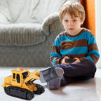 Remote-Control Toy 1:24 Scale, 6-Channel RC Construction Truck