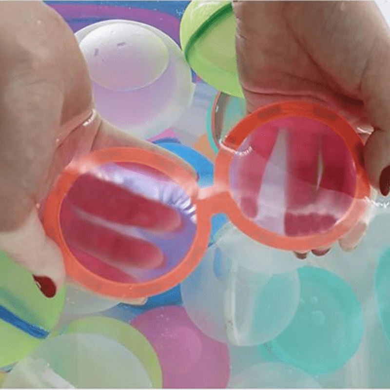 Reusable Silicone Water Balloons – Self-Sealing Quick Fill Splash Toys