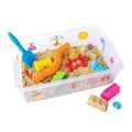 Sensory Bin Playset for Kids with Sand, Toys, and Learning Tools