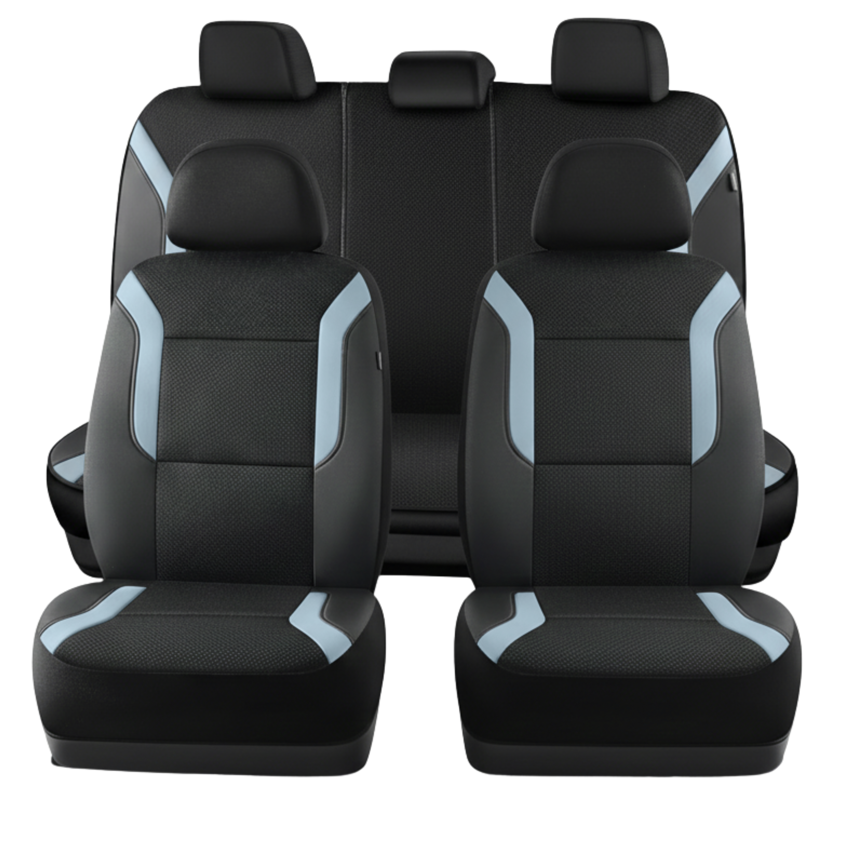Slip-On Mesh Car Seat Covers, Airbag Compatible, Universal Fit