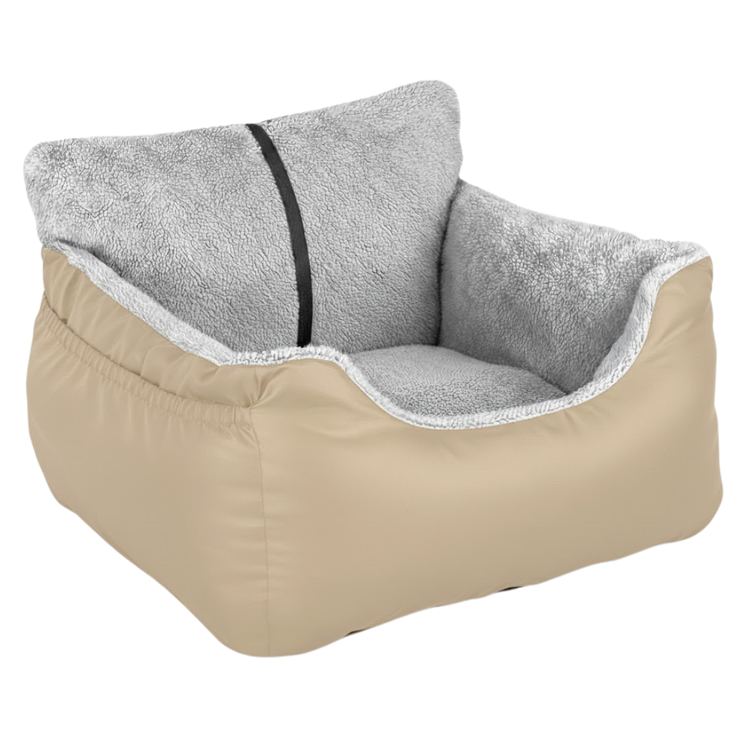 Small Pet Car Seat Booster for Front and Rear Vehicle Seats 25 lb