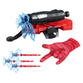 Spider Web Launcher Glove with Suction Darts and Pull Rope Mechanism