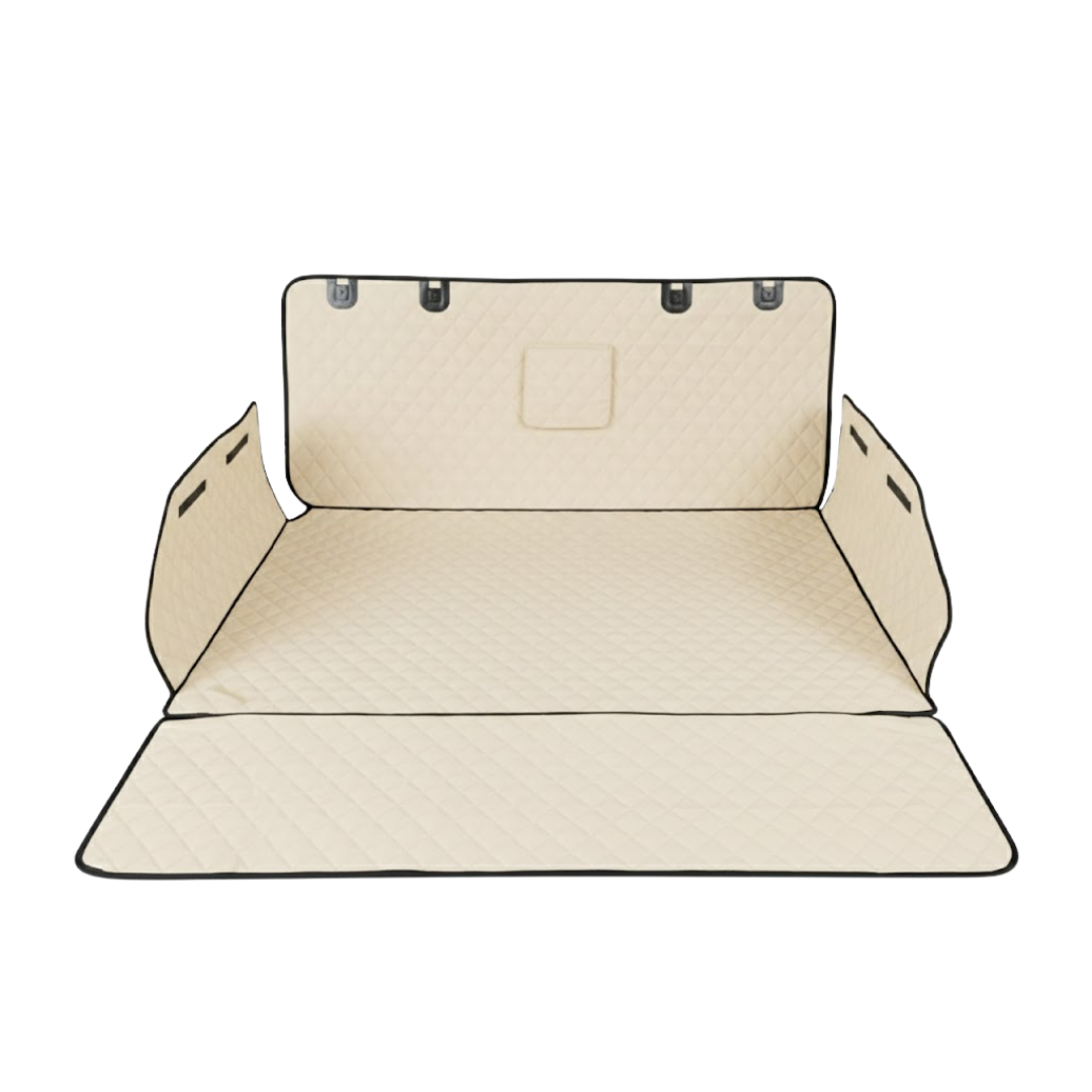SUV Car Cargo Liner Rear Trunk Pet Cover with Bumper Flap Mat