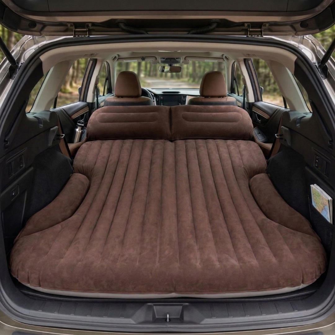 SUV Inflatable Air Mattress for Rear Seat and Trunk with 12V Pump