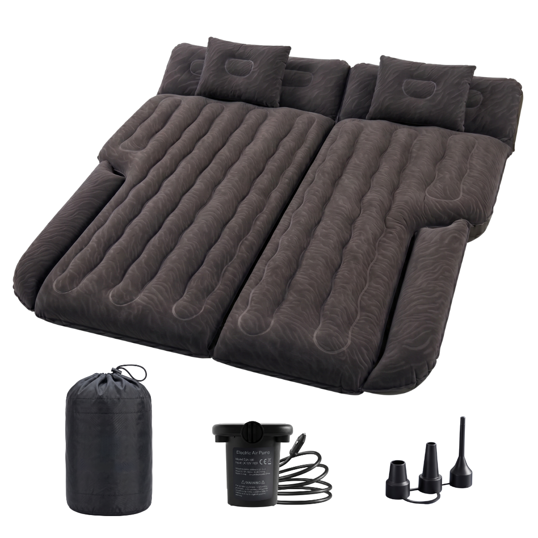 SUV Inflatable Car Bed Mattress with 12V Air Pump, 600 lb Load Rating