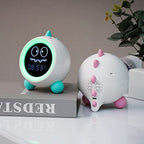 Toddler Sleep Training Clock with Night Light, Sounds & Wake Indicator