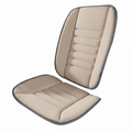Two-Piece Memory Foam Car Seat Cushion With Removable Back Pad