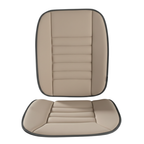 Two-Piece Memory Foam Car Seat Cushion With Removable Back Pad