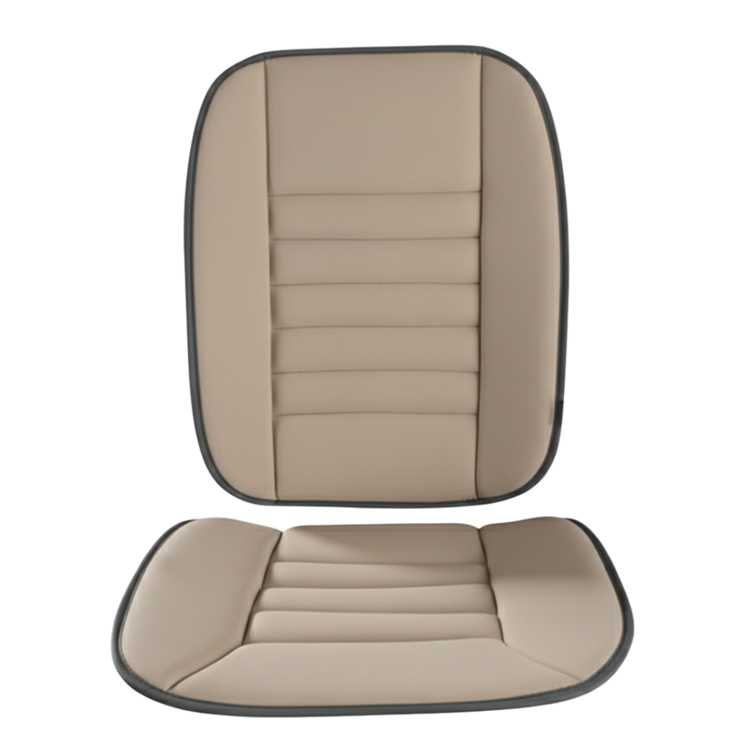 Two-Piece Memory Foam Car Seat Cushion With Removable Back Pad