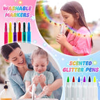 Unicorn Art Kit with Scented Pens, Pencil Case & 48 Drawing Tools