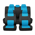 Universal Car Seat Cover Set for Front and Rear Split Bench Seats