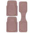 Universal Trim-to-Fit Deep Dish Rubber Floor Mats for Vehicles